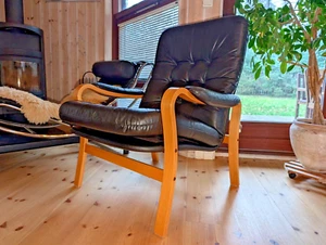 Vintage 60s Retro Easy Chair Farstrup Danish Modern B7A - Picture 1 of 9