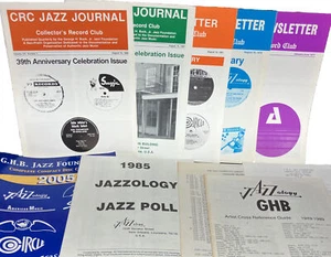 VINTAGE New Orleans Jazzology LOT: Jubiläums-Newsletter, Zeitschriften GBH/C.R.C. - Bild 1 von 23