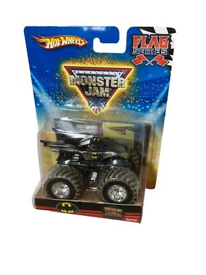 Hot Wheels Monster Jam Flag Series BATMAN #33/75 Batmobile - Image 1 of 4