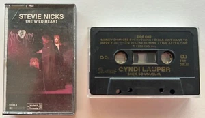 CYNDI LAUPER & STEVIE NICKS 1983 releases Audio Cassette Tape 2-pack $3.95 - Picture 1 of 2