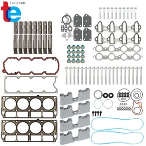 Head Gasket Set Head Bolts Lifters &Guides For GM 5.3 AFM Lifter Replacement Kit - Picture 1 of 15