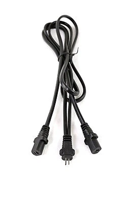 Limoss 2 Pin Splitter Lead 40 Inch Y Power Cable For 2 Motors to 1 Power Supply - Image 1 of 3
