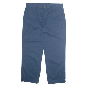 CARHARTT Chino Mens Trousers Blue Regular Straight W40 L32 - Picture 1 of 6
