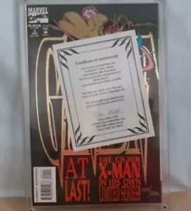 Marvel Comic Gambit #1 1221/5000 Autographed by Klaus Janson In sealed Case - Picture 1 of 4