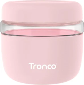24 Oz Glass Lunch Bowl Container with Lid, Glass Food Storage Containers, Leak & - Picture 1 of 12