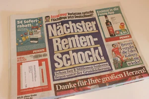 BILDzeitung 09.12.2024 Dezember Geburt Geburtstag Renten Schock - Bild 1 von 3