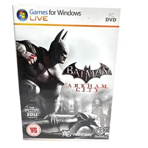 PC Batman Arkham City - Free Postage WINDOWS PC GAME PAL COMPLETE - Picture 1 of 3