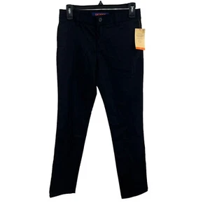 French Toast Black Uniform Pant Skinny Size 14 New - Picture 1 of 7