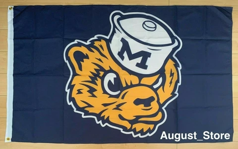 University of Michigan Wolverines 3x5 ft Flag NCAA Cover