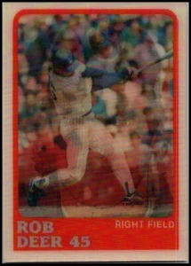 1988 Sportflics #183 Rob Deer KOSTENLOSER VERSAND! - Bild 1 von 2