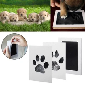 Ink Pads Handprint Footprint Baby Paw Pet Cat Dog Souvenir Safe Non-Toxic - Picture 1 of 16