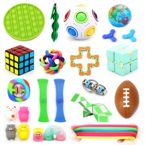 28Pack Sensory Fidget Toys Set Stress Relief Anti Anxiety Toys for Kids Adults - Picture 1 of 24