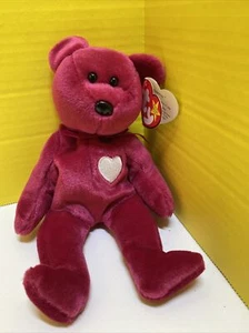 Valentina Beanie Baby geboren 14. Februar 1998 mit seltenem Fehler - Bild 1 von 8