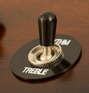 Tone Ninja Toggle Switchtip, fits most US guitars Ebony - Picture 1 of 3