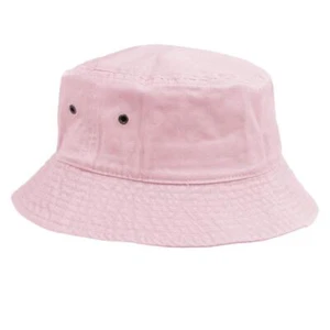 Unisex Bucket Small Brim Summer Beach UV Protective Packable Travel Hat Pink ... - Picture 1 of 5