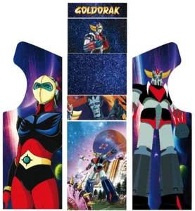 Stickers Borne Arcade (Mame ou Euro ou Personnalisé) - Actarus - Goldorak - Photo 1/7