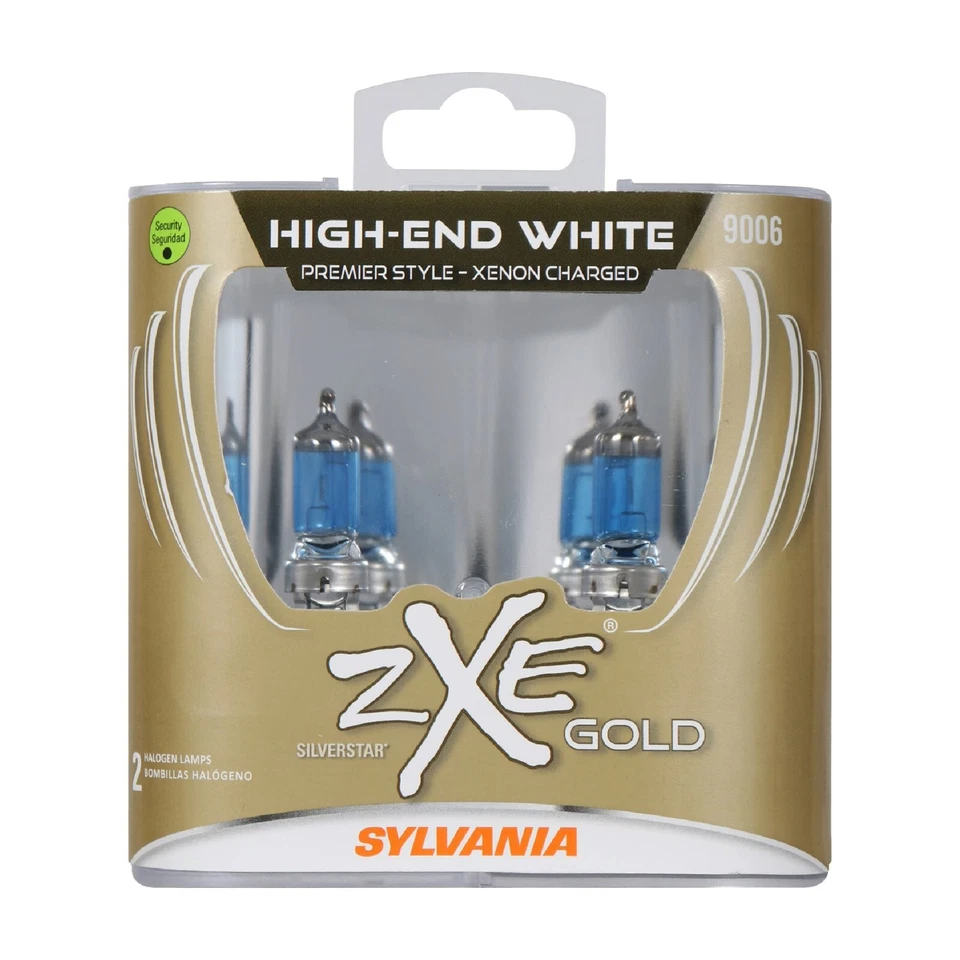 Sylvania Silverstar XENON ZXE 9006 Gold High-End White 2 Bulbs 9006SZG.PB2 NIB!! - Image 1 of 1