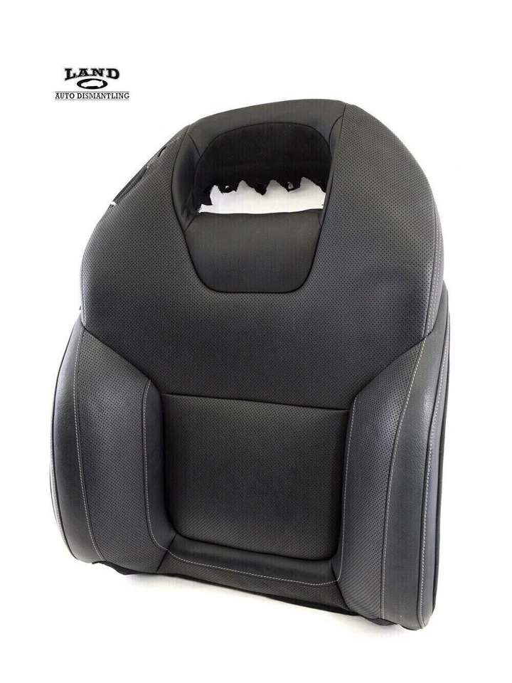 MERCEDES R231 SL-CLASS PASSENGER/RIGHT FRONT UPPER SEAT CUSHION LEATHER BLACK - Image 1 of 4