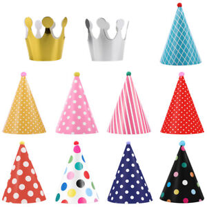 11 Stk. Partyhüte, kreativ & exquisit, für Geburtstagsfeiern & Dekoration