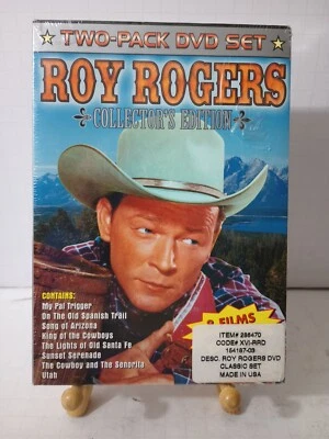 Roy Rogers Collector's Edition 8 Films on 2 DVD Set NEW SEALED FREE SHIPPING - Image 1 of 4