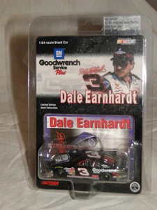 1999 Action Racing - Letrero Dale Earnhardt #3 Goodwrench Plus - 1:64 DieCast - Imagen 1 de 2