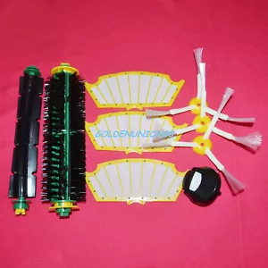 Bristle Beater Side brush Front wheel Filter for irobot roomba 500 530 535 540 - Picture 1 of 10