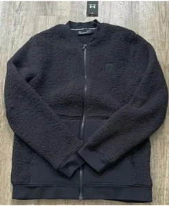 Under Armour Men’s Sherpa Bomber Jacket Small 1366717 001 - Picture 1 of 2