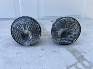 Jeep JK Wrangler OEM señales de giro delanteras con par de bombillas transparentes 07-17 OIIIIIIIO - Imagen 1 de 7