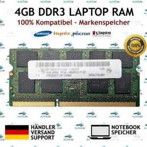4GB Portátil RAM DDR3 1600 Medion Akoya E6240T MD99390 Memoria - Imagen 1 de 1