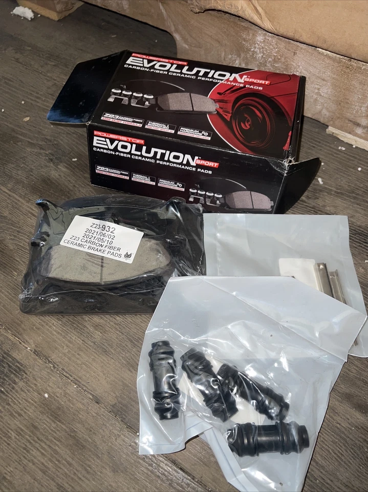 For Ford Ranger 10-11 Brake Pads Power Stop Z23 Evolution Sport Performance - Image 1 of 4