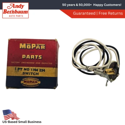 Dodge Plymouth 1957 transmisión automática luz de respaldo interruptor de control NOS 1704234 Foto 1 de 4