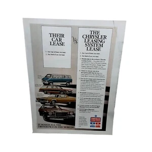 1976 Chrysler Dodge Van Aspen New Yorker Cordoba Print Ad vintage 70s - Picture 1 of 2