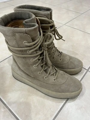 Yeezy Botas Crepe Tostadas Temporada 2 Talla 41 Militar Kanye West Zapatos Foto 1 de 4