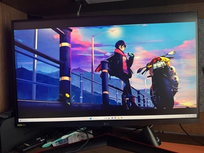 LG 27GN800-B UltraGear 27 inch QHD (2560x1440) IPS 144Hz 1ms Gaming Monitor  - Image 1 of 4