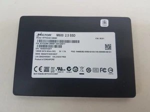 Micron MTFDDAK128MBF M600 SED 128 GB 2.5" SATA III Solid State Drive - Picture 1 of 3