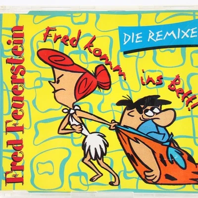 Music Musik MAXI CD Fred Feuerstein – Fred Komm Ins Bett! (Die Remixe) Sehr Gut - Bild 1 von 2