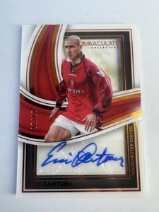 2023-24 Panini Immaculate Shadowbox Signatures /20 Eric Cantona #SS-EC Auto - Picture 1 of 2