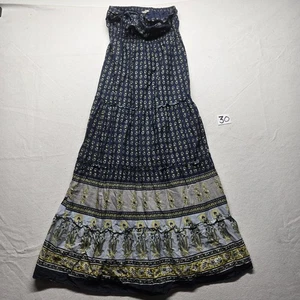 Maxi abito Heritage 1981 senza maniche fiori adulti donna taglia M Medium - Foto 1 di 10