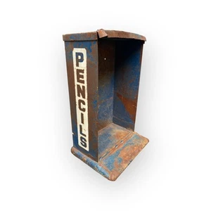 Harmon 5 Cent Pencil Vending Machine Metal Box - Picture 1 of 6