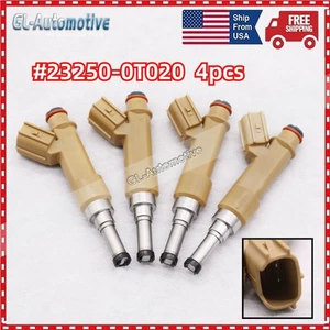 4X Fuel Injectors For Toyota Corolla Matrix Pontiac Vibe Scion XD 1.8 232500T020 - Picture 1 of 10