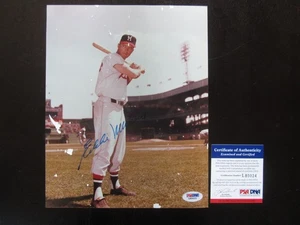 Eddie Mathews Autograph Signed Auto 8x10 Photo PSA/DNA Milwaukee Braves - Picture 1 of 6