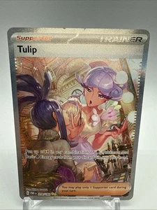 Tulip 259/182 Pokemon Scarlatto e Viola: Paradosso Rift Trainer SIR EX - Foto 1 di 2