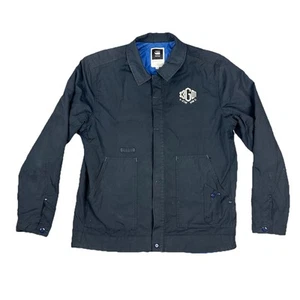 G-Star Raw 3301 Men's Wreck L/S Overshirt Jacket Size 2XL Navy Blue B/Up Lined - Picture 1 of 13