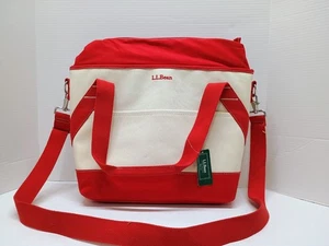 LL Bean Medium Insulated Tote Bag Rot Neu Mit Etikett Outdoor - Bild 1 von 8