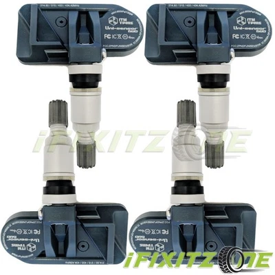 Sensor de presión de neumáticos ITM doble MHz metal TPMS para AUDI R8 09-17 [CANTIDAD de 4] Foto 1 de 4