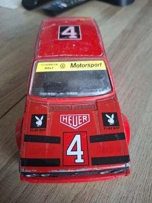 B71 1:24 BBURAGO BURAGO 9101 VW VOLKSWAGEN GOLF GTI RALLY Red - Immagine 1 di 4
