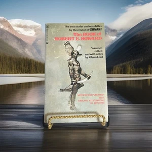 THE BOOK OF ROBERT E. HOWARD 1976 Vintage Zebra Taschenbuch Jeff Jones Cover - Bild 1 von 5