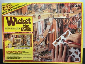 Star Wars Wicket Ewok Village Vintage Presto Magix Set di Trasferimento ROTJ W11 - Foto 1 di 14