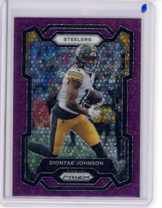 Prizm Football Diontae Johnson 2023 No Huddle púrpura/35 - Imagen 1 de 2