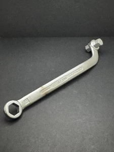 Oldtimer HAZET 2760 Mercedes Öl Service Schraubenschlüssel 14mm Sechskantkopf x 17mm Kastenende Keim - Bild 1 von 10